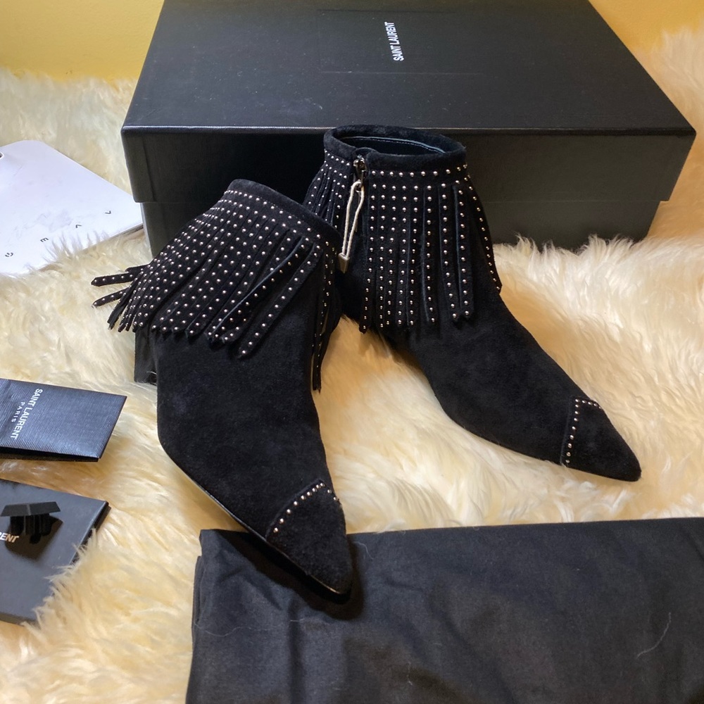 New authentic Saint Laurent ankle boots